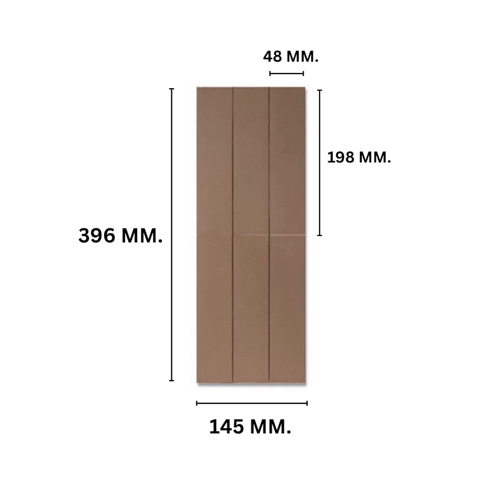 โมเสค TIMELESS TILES รุ่น LUSTO 39.6X14.5 ซม. สีทอง ROSE GOLD ผิวเงามิลเลอร์